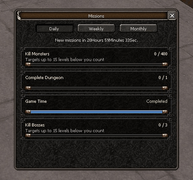 Periodic missions